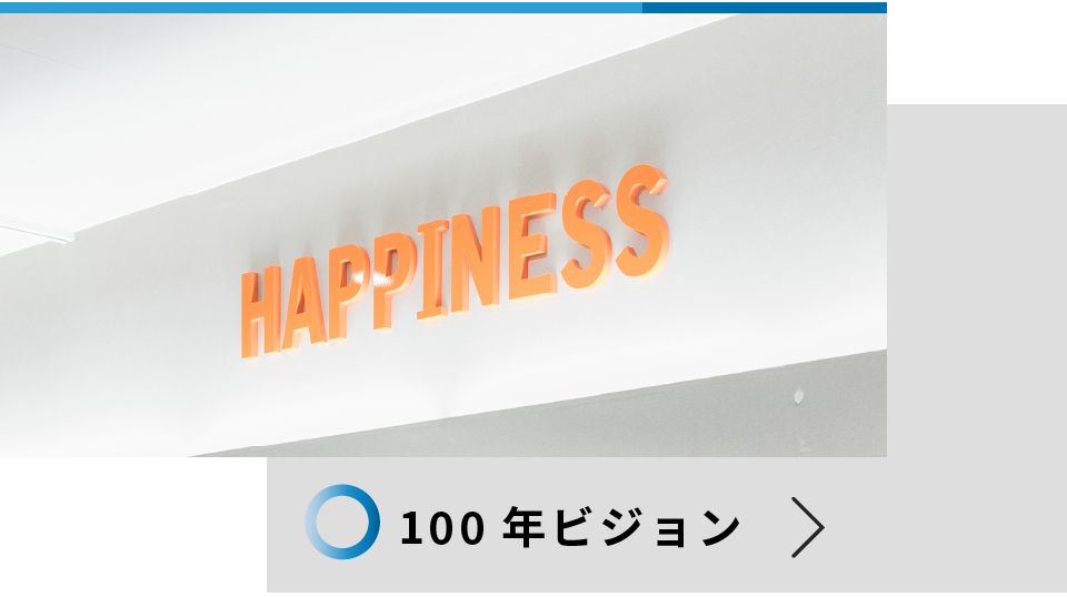 100年ビジョン｜ハピネスグループ