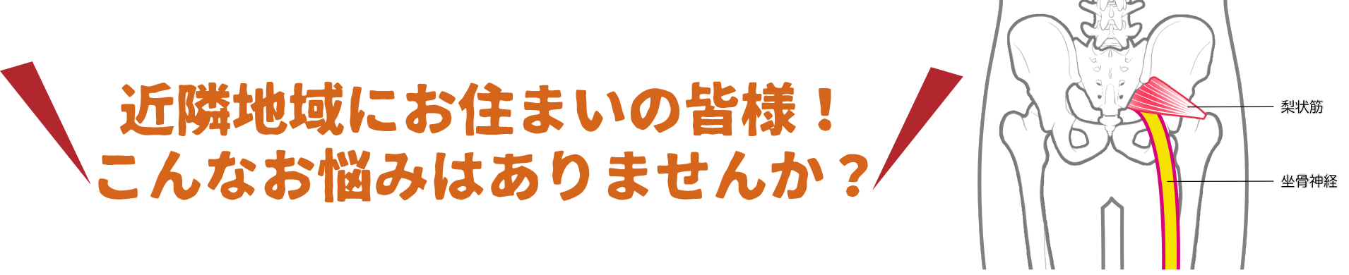 近隣地域にお住まいの皆様！こんなお悩みはありませんか？